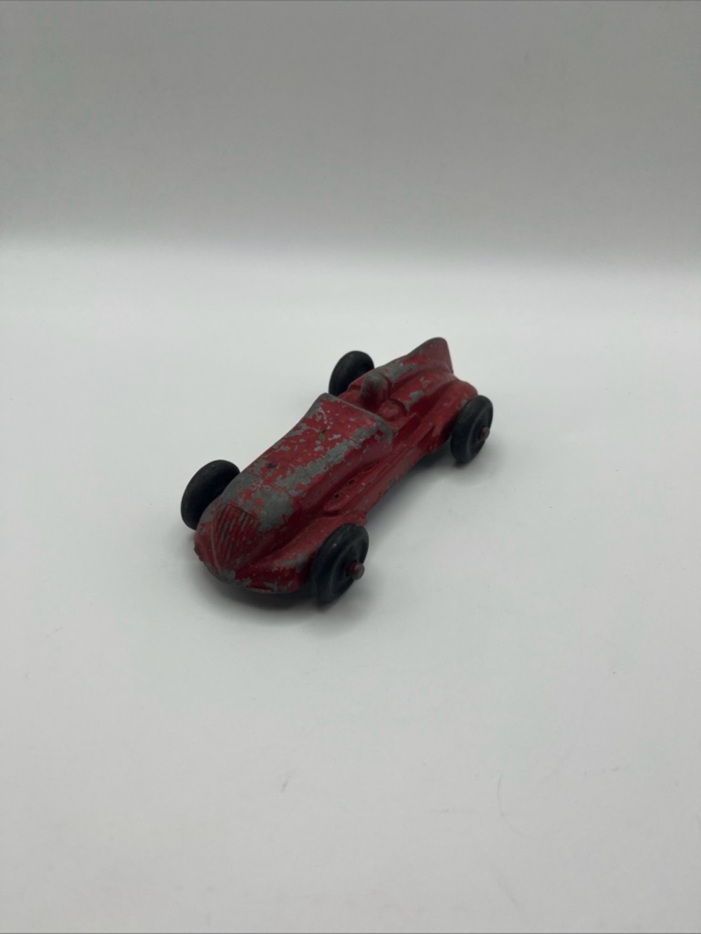 Vintage Classic Red Toy Race Car for Kids - Vintage